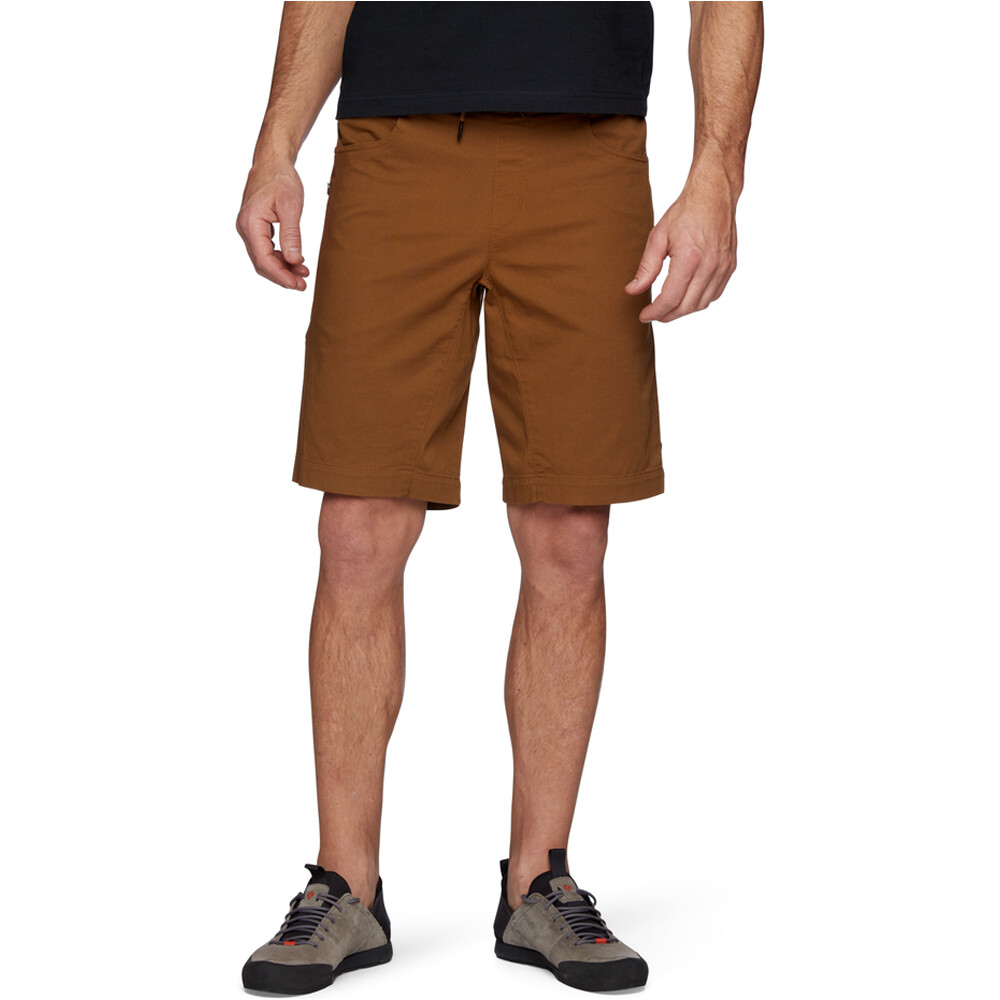 Black Diamond pantalón corto montaña hombre M NOTION SHORTS vista frontal