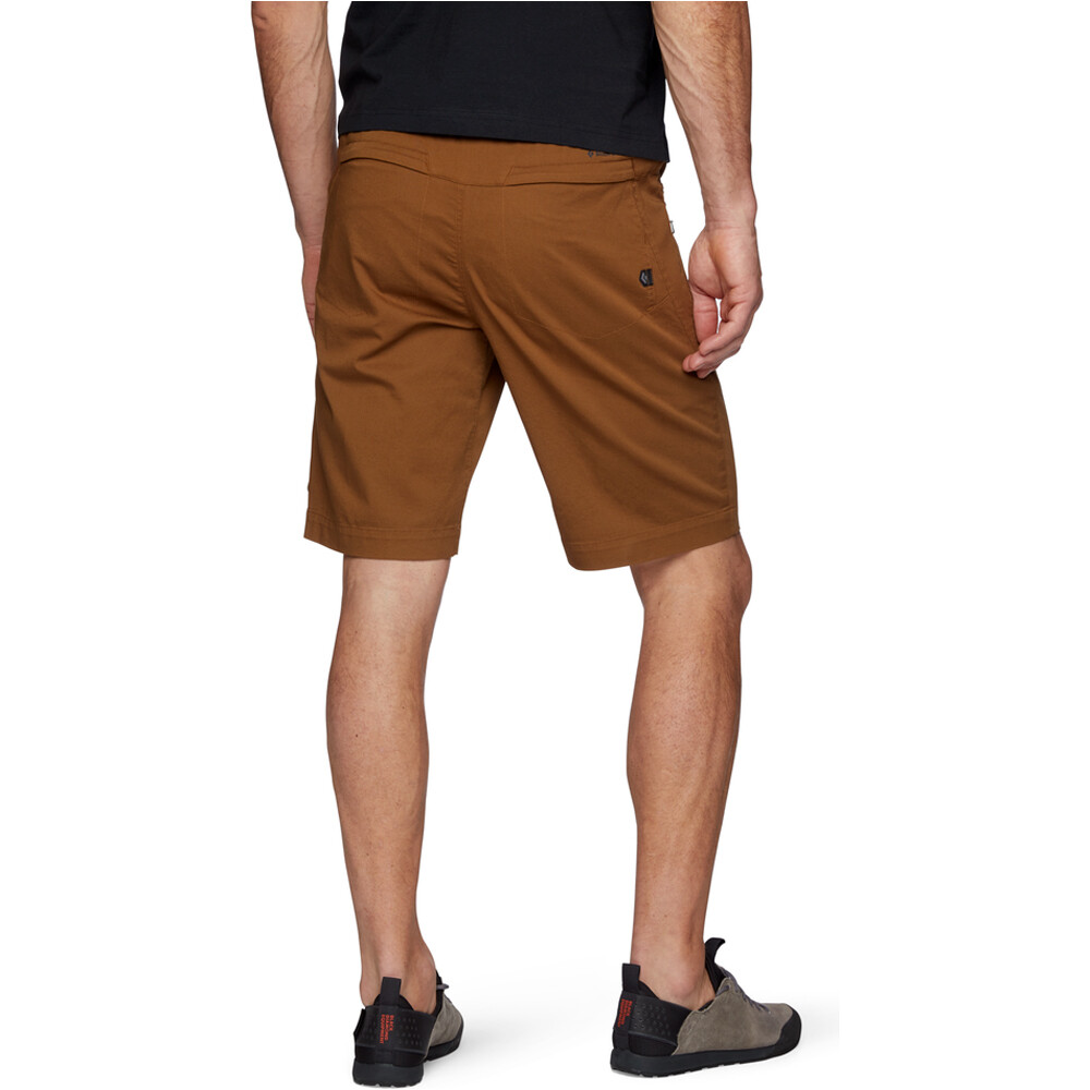 Black Diamond pantalón corto montaña hombre M NOTION SHORTS vista trasera