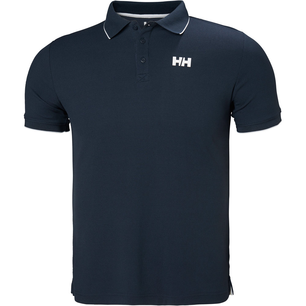 Helly Hansen camiseta montaña manga corta hombre KOS POLO vista frontal