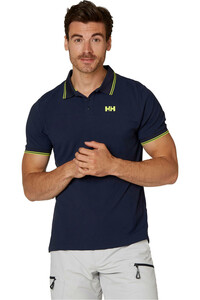 Helly Hansen camiseta montaña manga corta hombre KOS POLO vista frontal