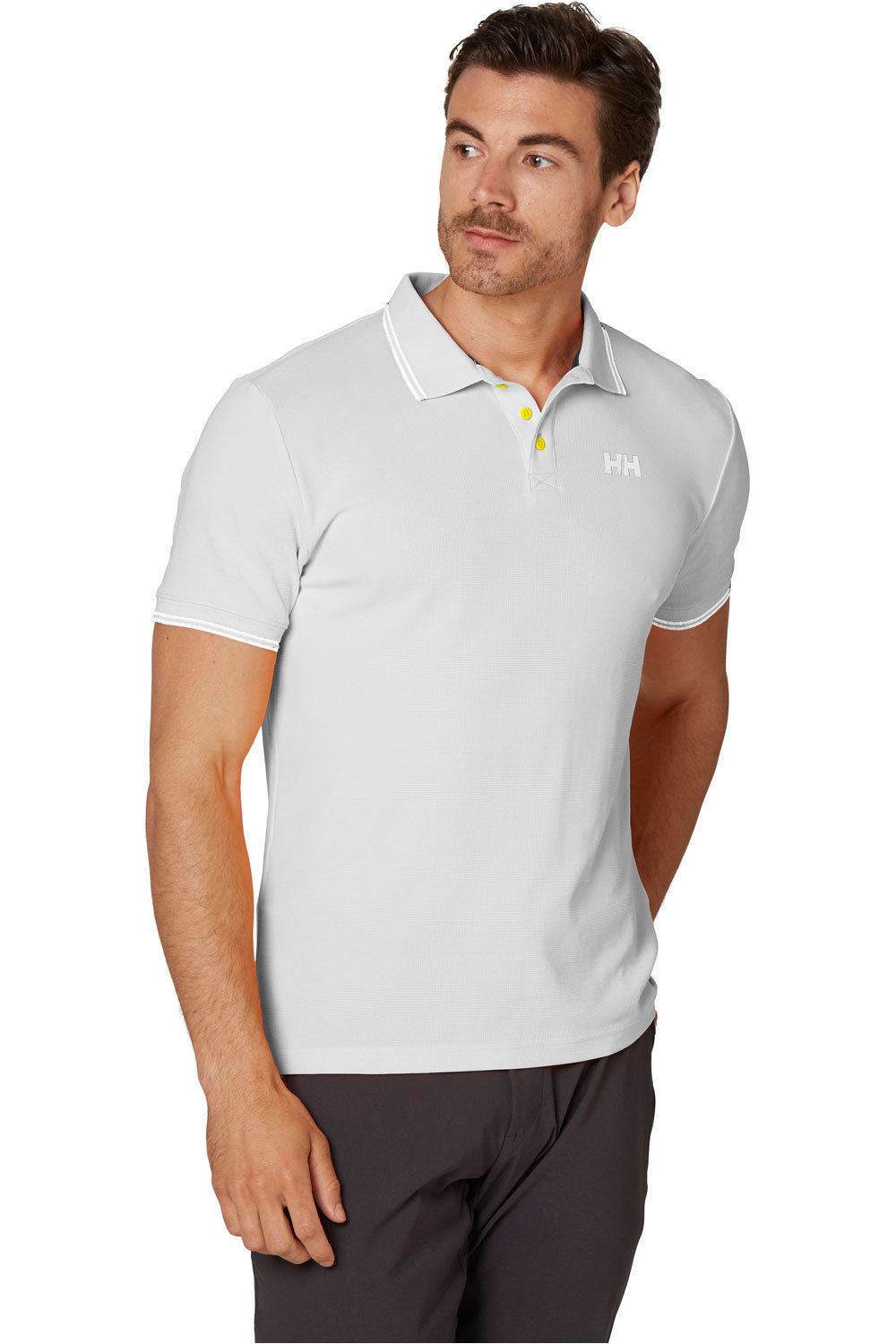 Helly Hansen camiseta montaña manga corta hombre KOS POLO vista frontal