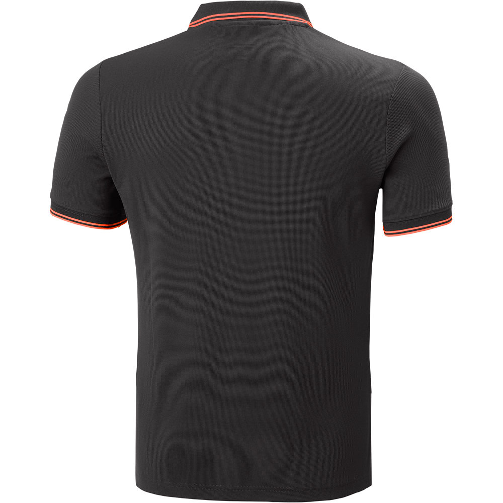 Helly Hansen camiseta montaña manga corta hombre KOS POLO vista trasera