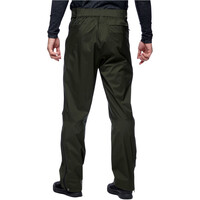 Black Diamond pantalón impermeable hombre M STORMLINE STR FL ZP RN PANTS vista trasera