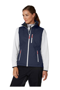 Helly Hansen chaleco outdoor mujer W CREW VEST vista frontal