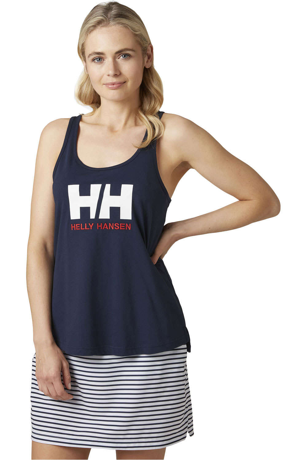 Helly Hansen camiseta tirantes W HH LOGO SINGLET vista frontal