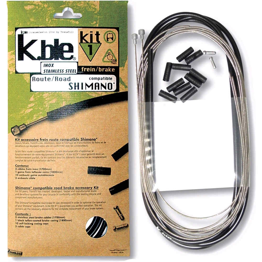 Transfil Kit freno inox carretera shimano/sram cableado bicicleta carretera