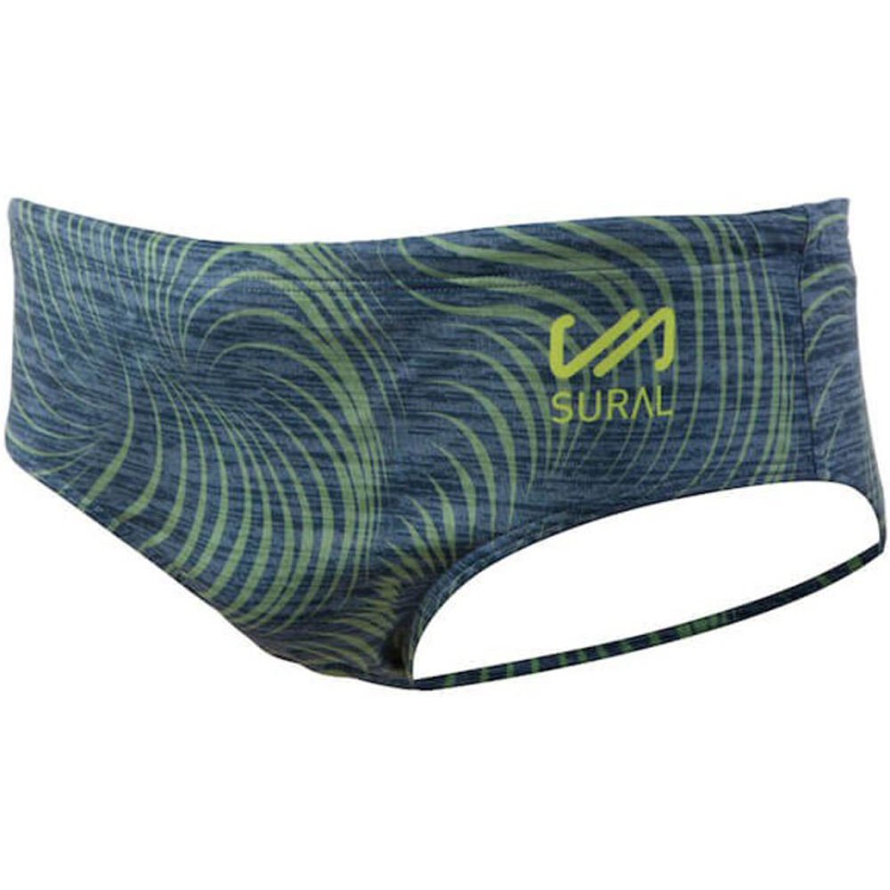 Swimsuit man bañador natación hombre Gris (L)