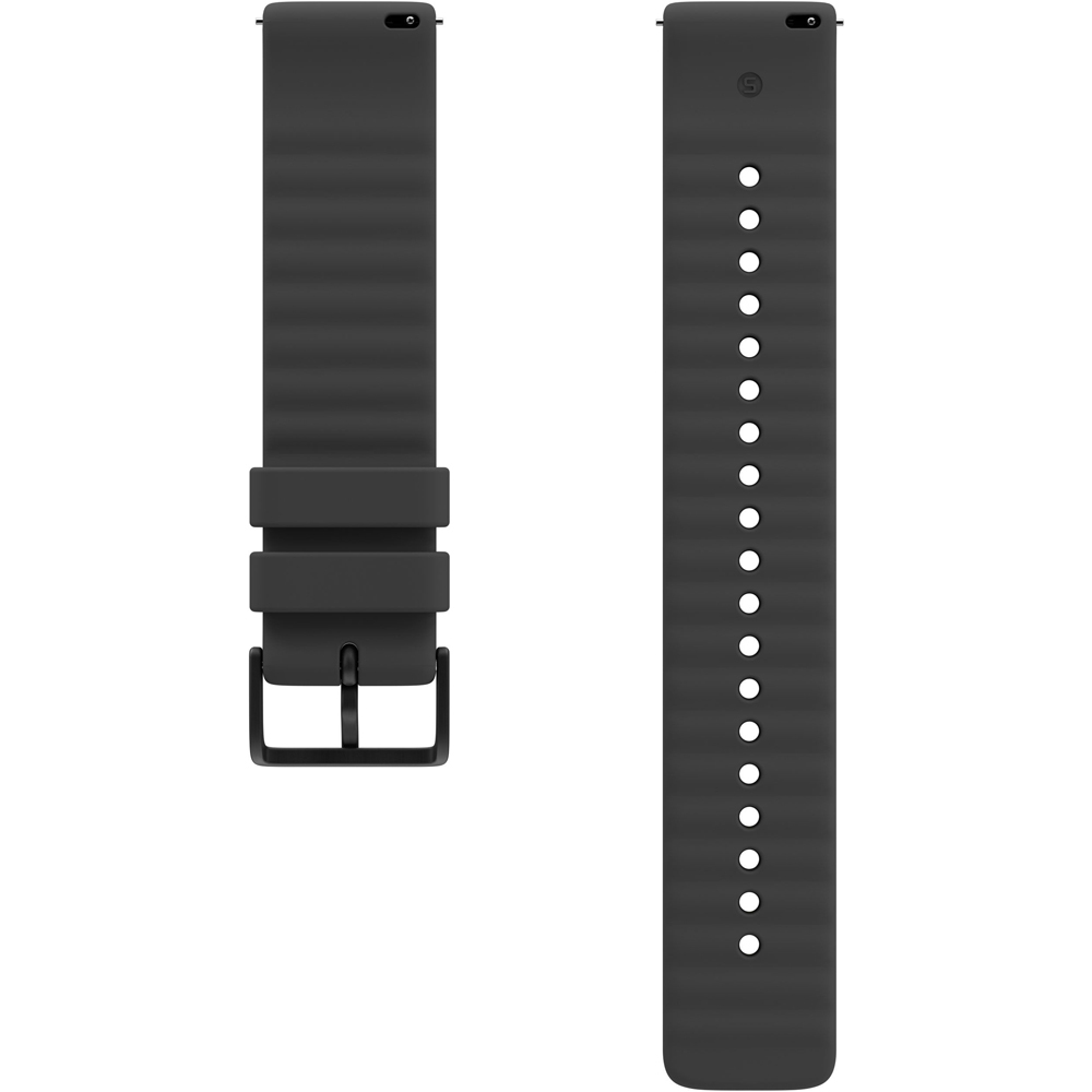 Polar correas de relojes deportivos POLAR WRIST BAND 20MM FKM/CRYSTAL GRY S 01