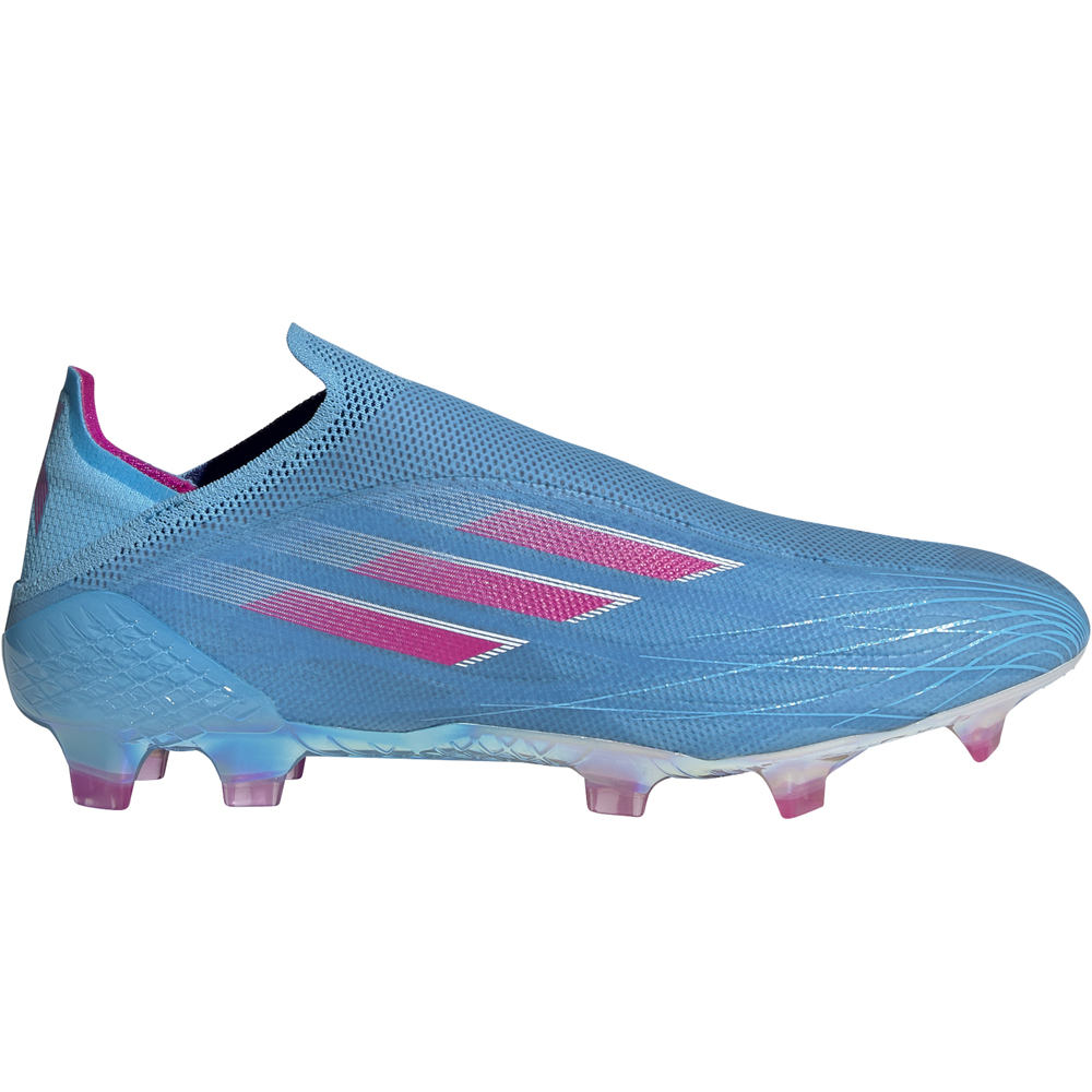 adidas botas de futbol cesped artificial X SPEEDFLOW+ FG lateral exterior