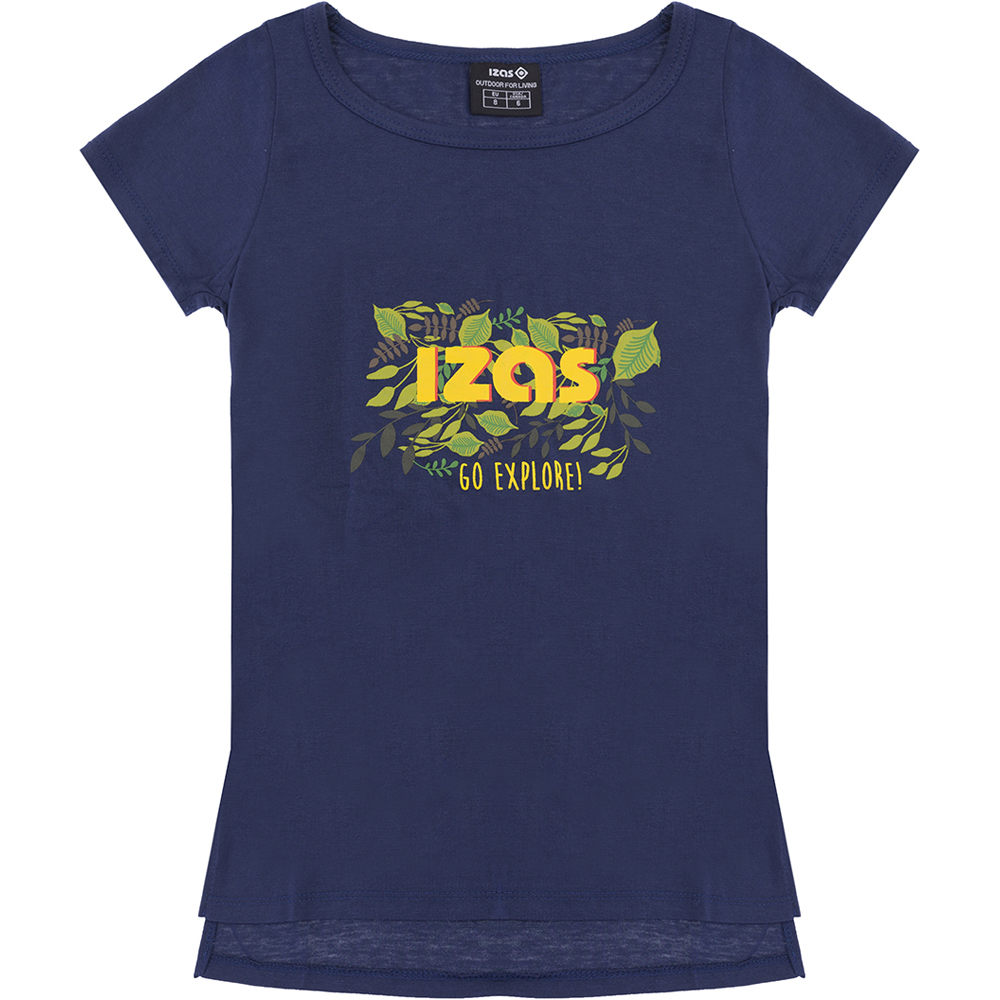 Izas camiseta montaña manga corta niño ADRA KIDS vista frontal