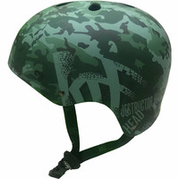 Krf casco skate PROT. CASCO DESTRUCTOR CAMOUFLAGE vista frontal