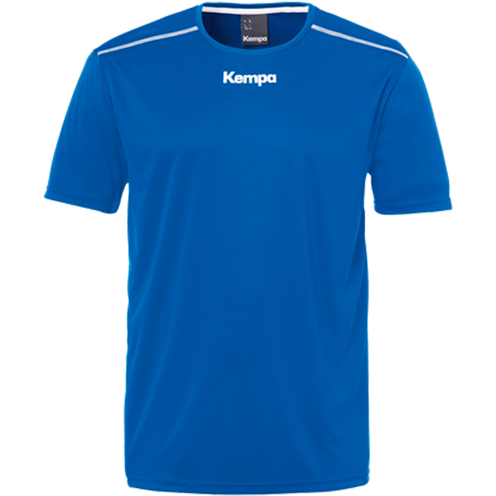 Poly camiseta manga corta hombre Azul (S)