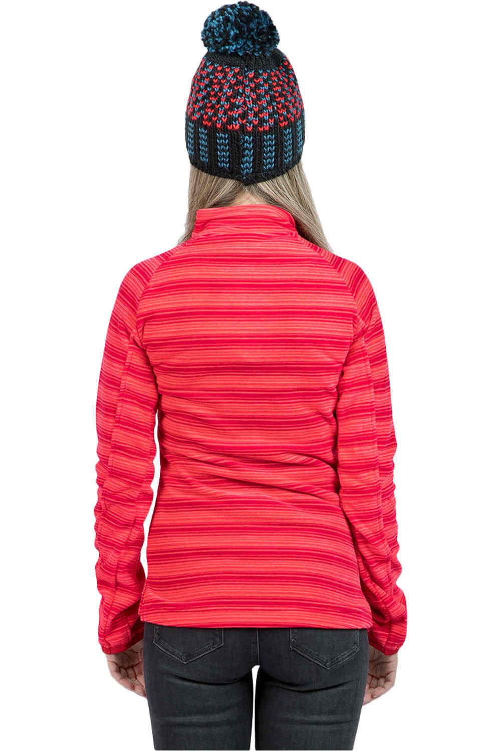 Izas forro polar mujer JORDAN W vista trasera Izas forro polar mujer JORDAN W vista trasera