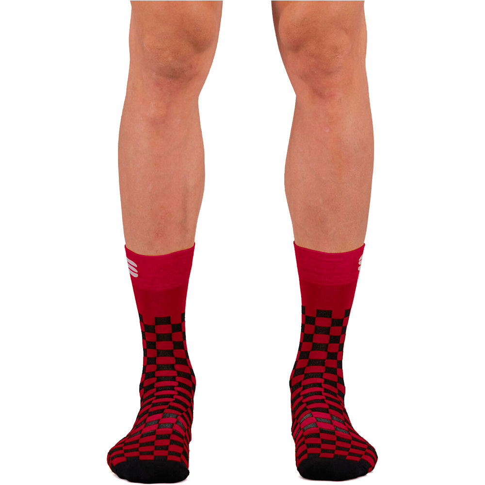 Sportful calcetines crossfit CHECKMATE SOCKS vista frontal