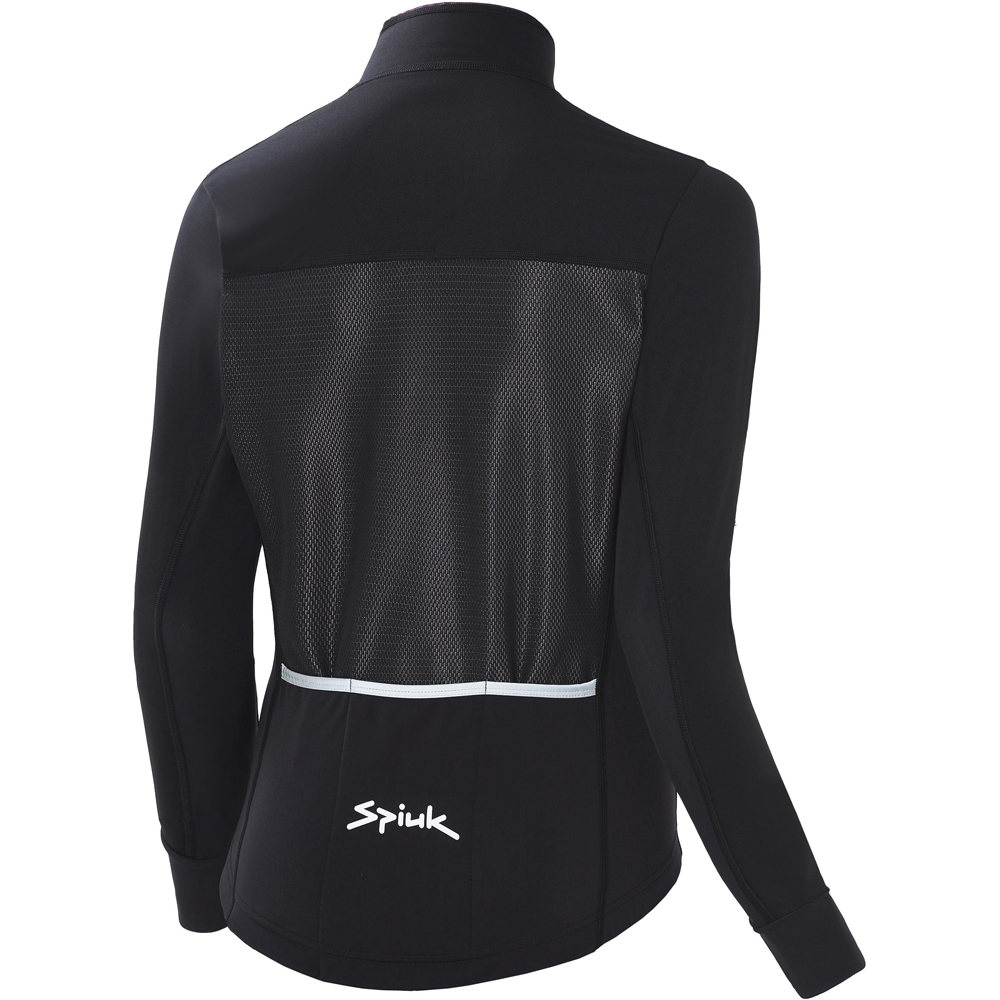 Spiuk chaqueta impermeable ciclismo mujer CHAQUETA ANATOMIC MEMBRANA W MUJER NE vista trasera