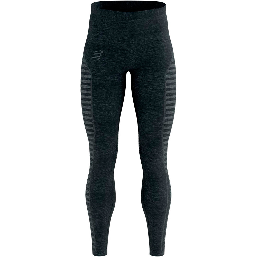 Compressport malla larga running hombre WINTER RUN LEGGING vista frontal