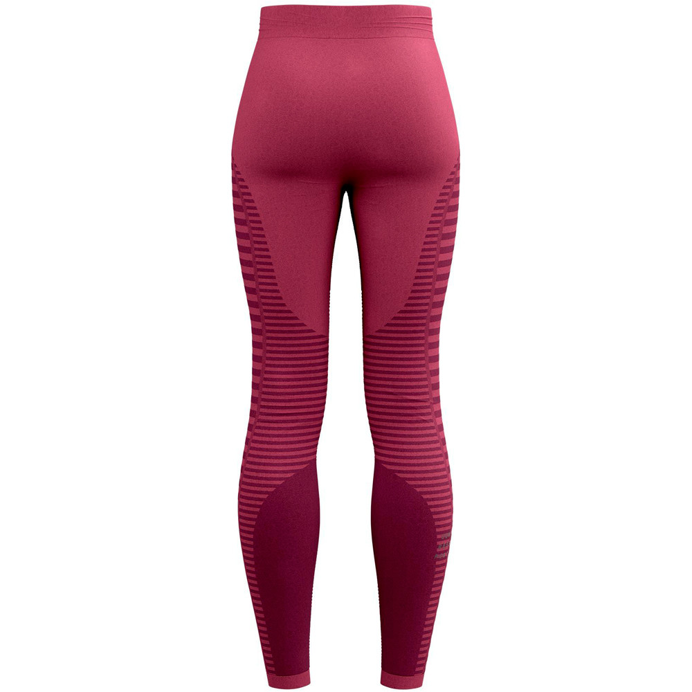 Compressport malla larga running mujer WINTER RUN LEGGING vista trasera