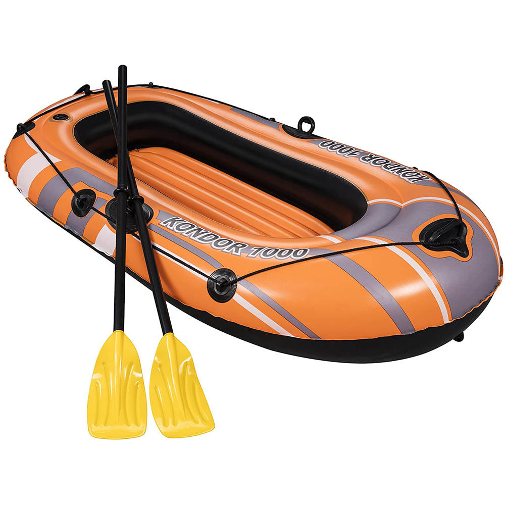 Bestway barca inflable kondor 1000 155x93x30 piscinas e hinchables