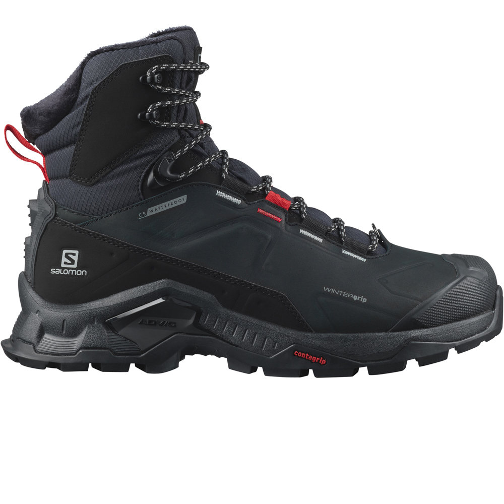 Salomon bota montaña cuero hombre QUEST WINTER TS CSWP lateral exterior