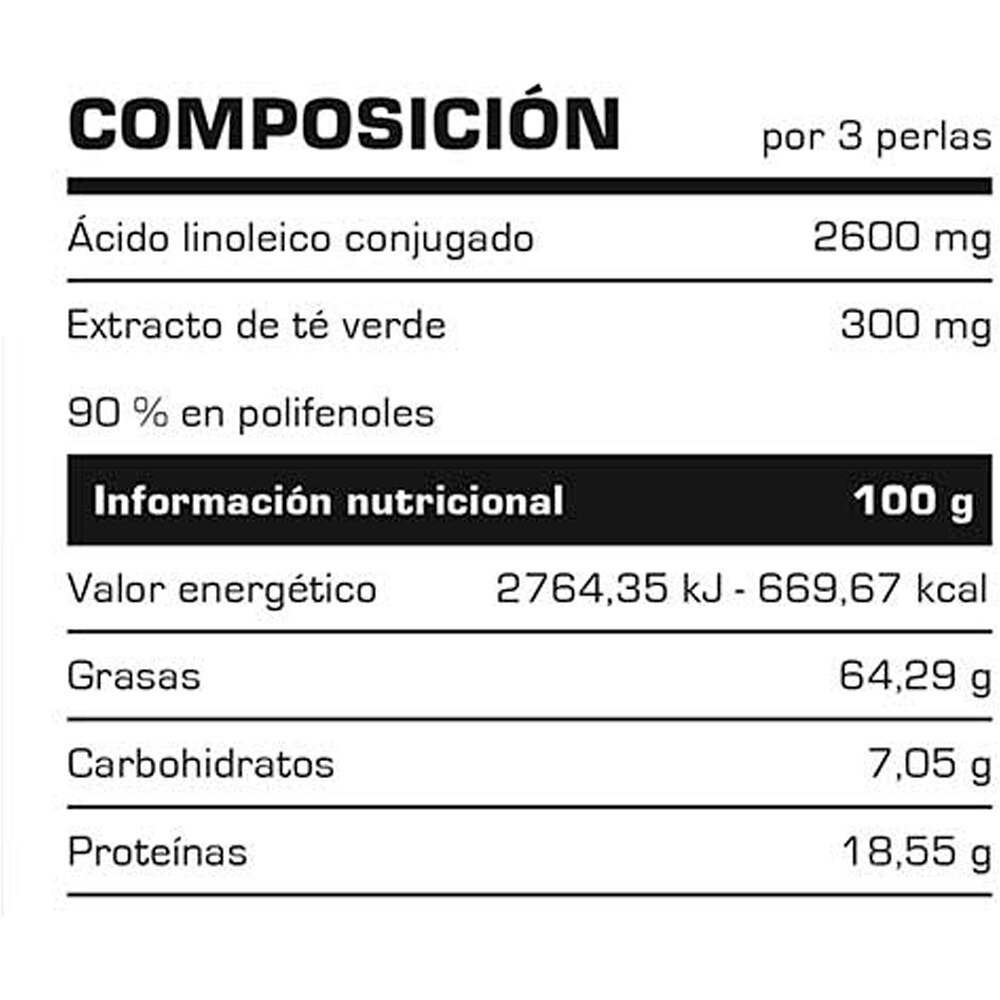 Vitobest Acidos Grasos CLA + GREEN TEA 70 Perlas 01