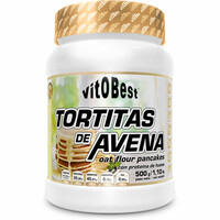 Vitobest Aperitivos/Snacks TORTITAS DE AVENA VAINILLA CANELA 500g vista frontal