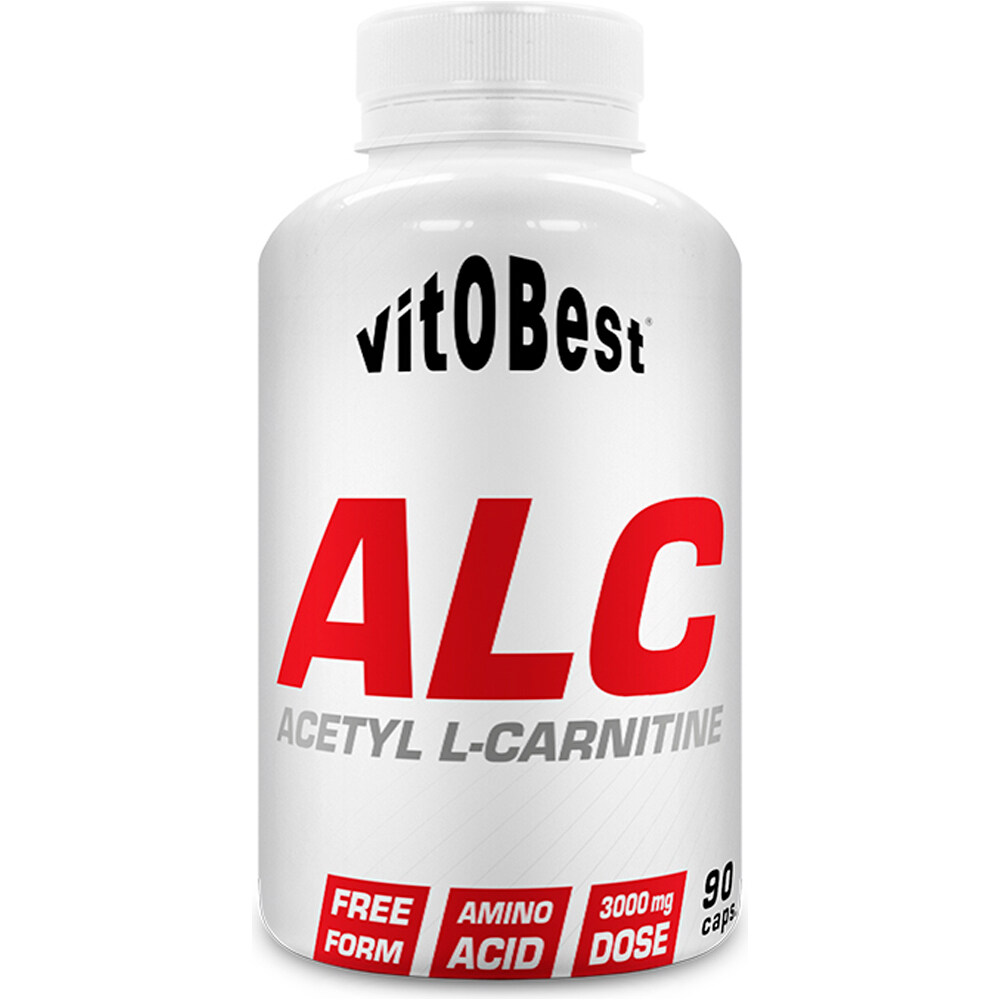 Vitobest L-Carnitina ALC ACETYL L-CARNITINE 90 Caps. vista frontal