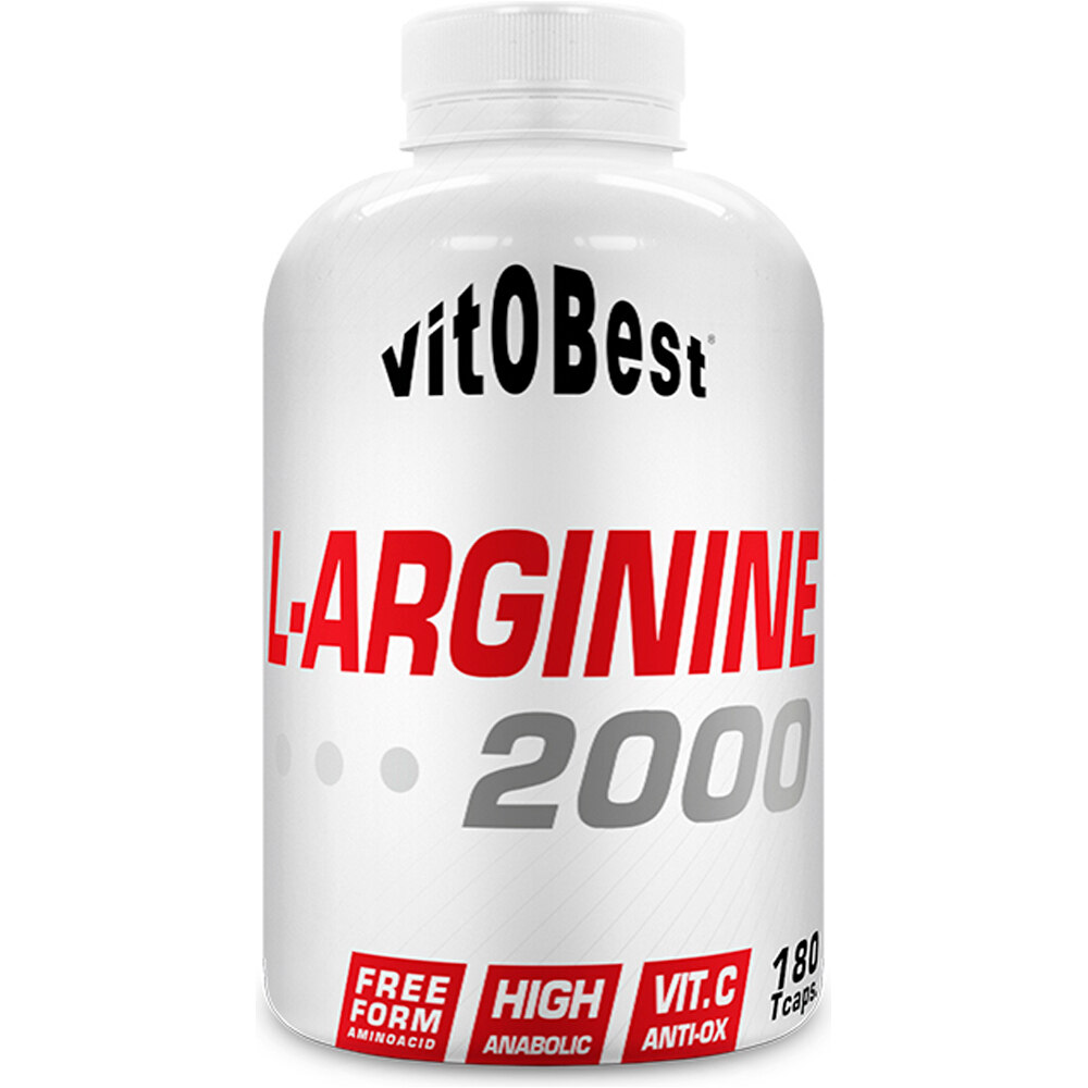 Vitobest Aminoacidos L-ARGININE 2000 - 180 TripleCaps. vista frontal