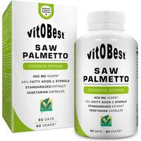 Vitobest Salud/Bienestar SAW PALMETTO 60 Caps. vista frontal