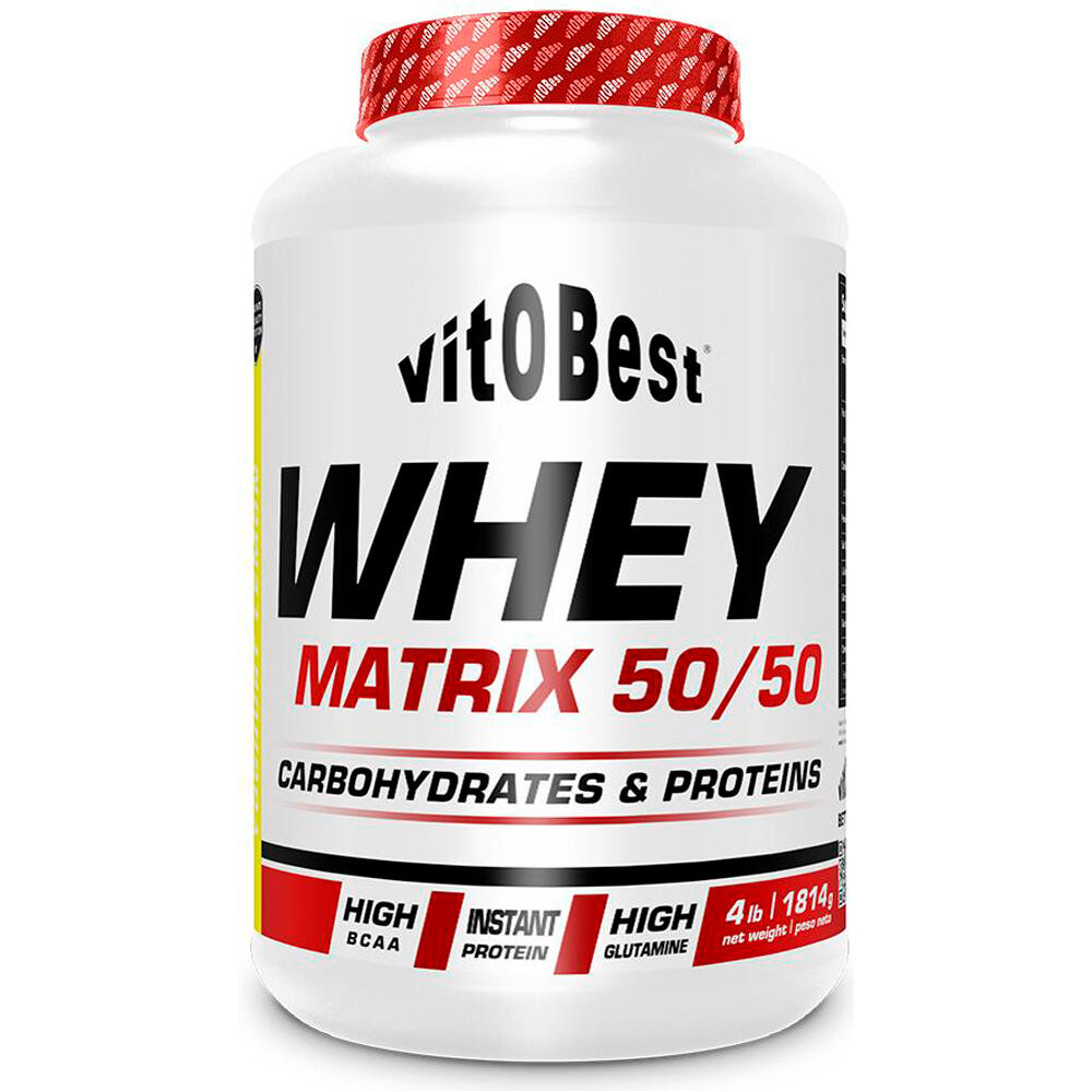 Vitobest proteínas WHEY MATRIX 50/50  4 lb  CHOCOLATE vista frontal