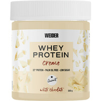 Weider Cremas-Salsas Prot Spreads Whey Creme Choco White 250g vista frontal