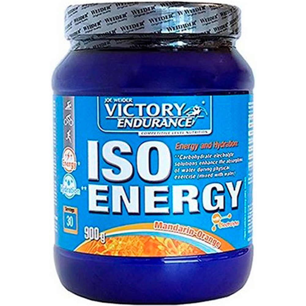 Victory hidratación Iso Energy  Naranja 900 g vista frontal