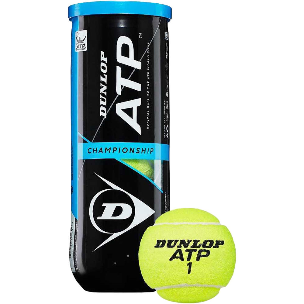 Dunlop pelota tenis ATP CHAMPIONSHIP vista frontal