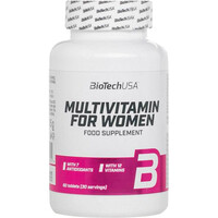 Biotechusa Vitaminas Y Minerales Multivitamin for Women  60Comprimidos vista frontal