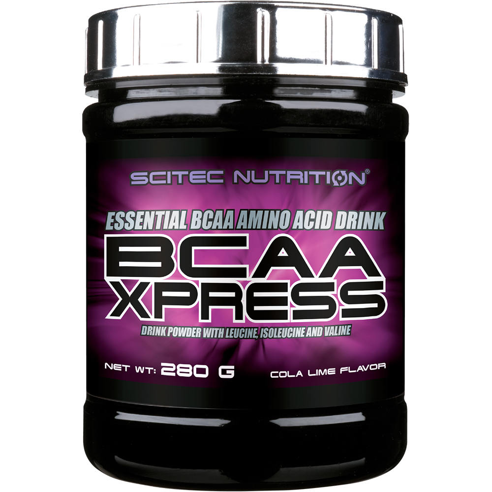 Scitec Nutrition Aminoacidos Bcaa Xpress 280g cola-lima vista frontal