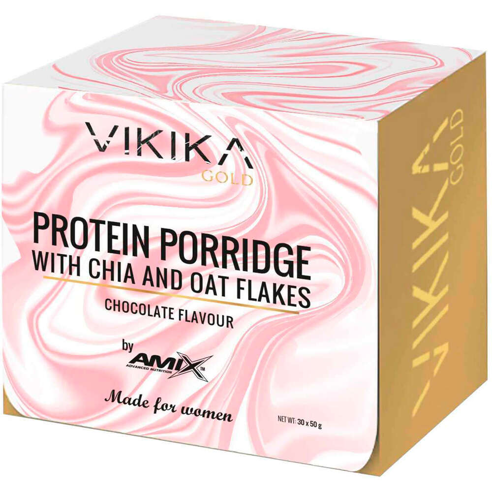 Vikika Gold Salud/Bienestar PROTEIN PORRIDGE 30*50 GR Chocolate vista frontal