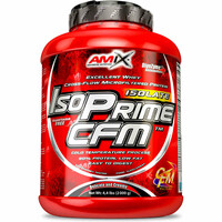 Amix Nutrition Proteinas Aislado Suero/Whey ISOPRIME CFM ISOLATE 2 KG Chocolate vista frontal