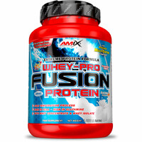 Amix Nutrition proteínas WHEY-PRO FUSION 1 KG Chocolate vista frontal