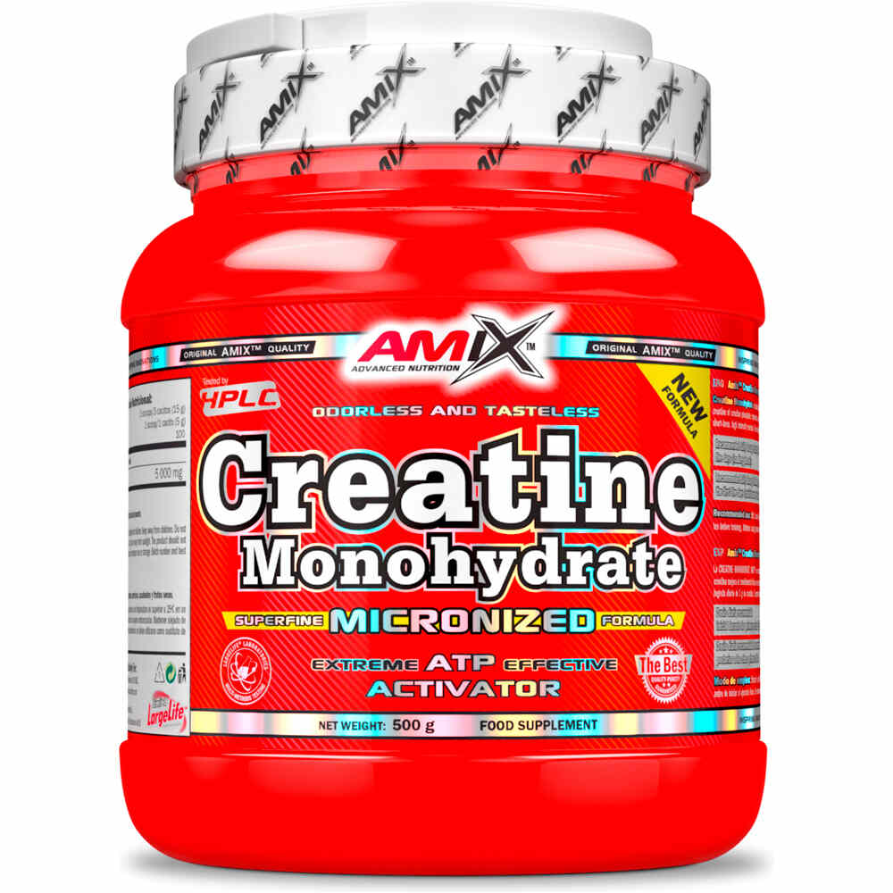 Amix Nutrition Creatinas CREATINE 500 GR +250 GR FREE vista frontal