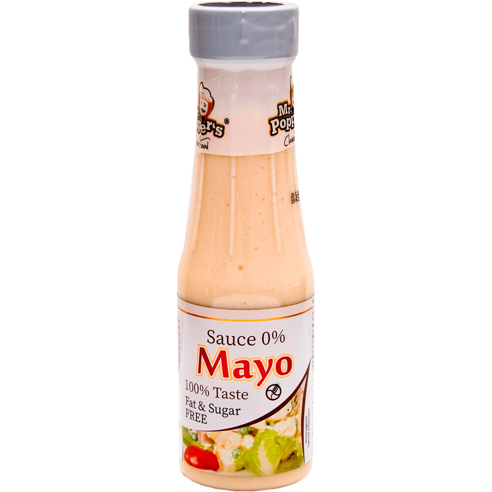 Mr. Poppers Cremas-Salsas SAUCE 0 % AMIX 250 ML Mayonesa vista frontal