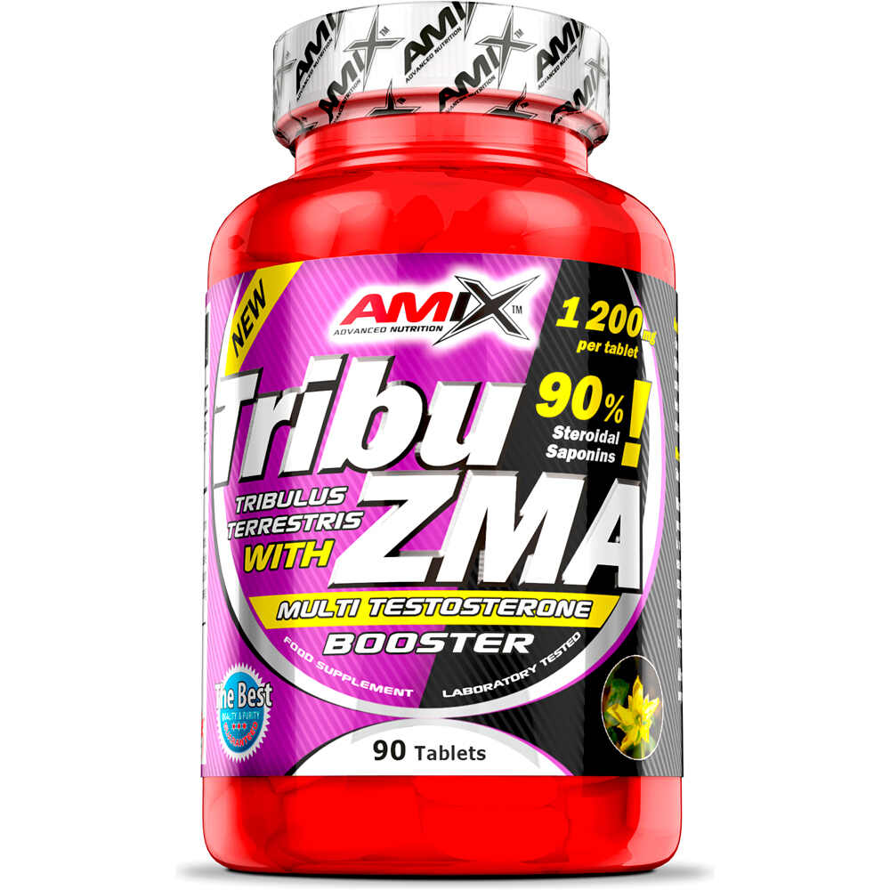 Amix Nutrition complementos nutricionales TRIBU-ZMA 90 TABL. vista frontal