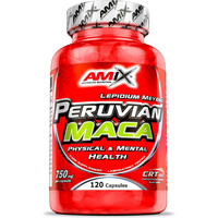 Amix Nutrition complementos nutricionales PERUVIAN MACA 120 CAPS. vista frontal