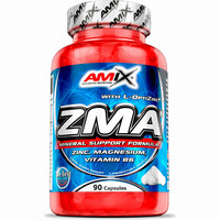 Amix Nutrition complementos nutricionales ZMA 90 CAPS vista frontal