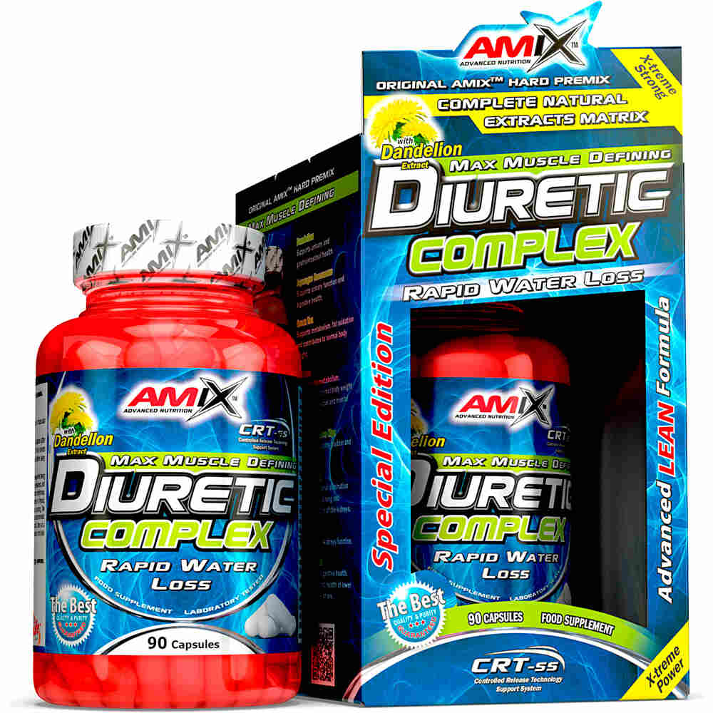 Amix Nutrition Perdida De Peso DIURETIC COMPLEX 90 CAPS vista frontal