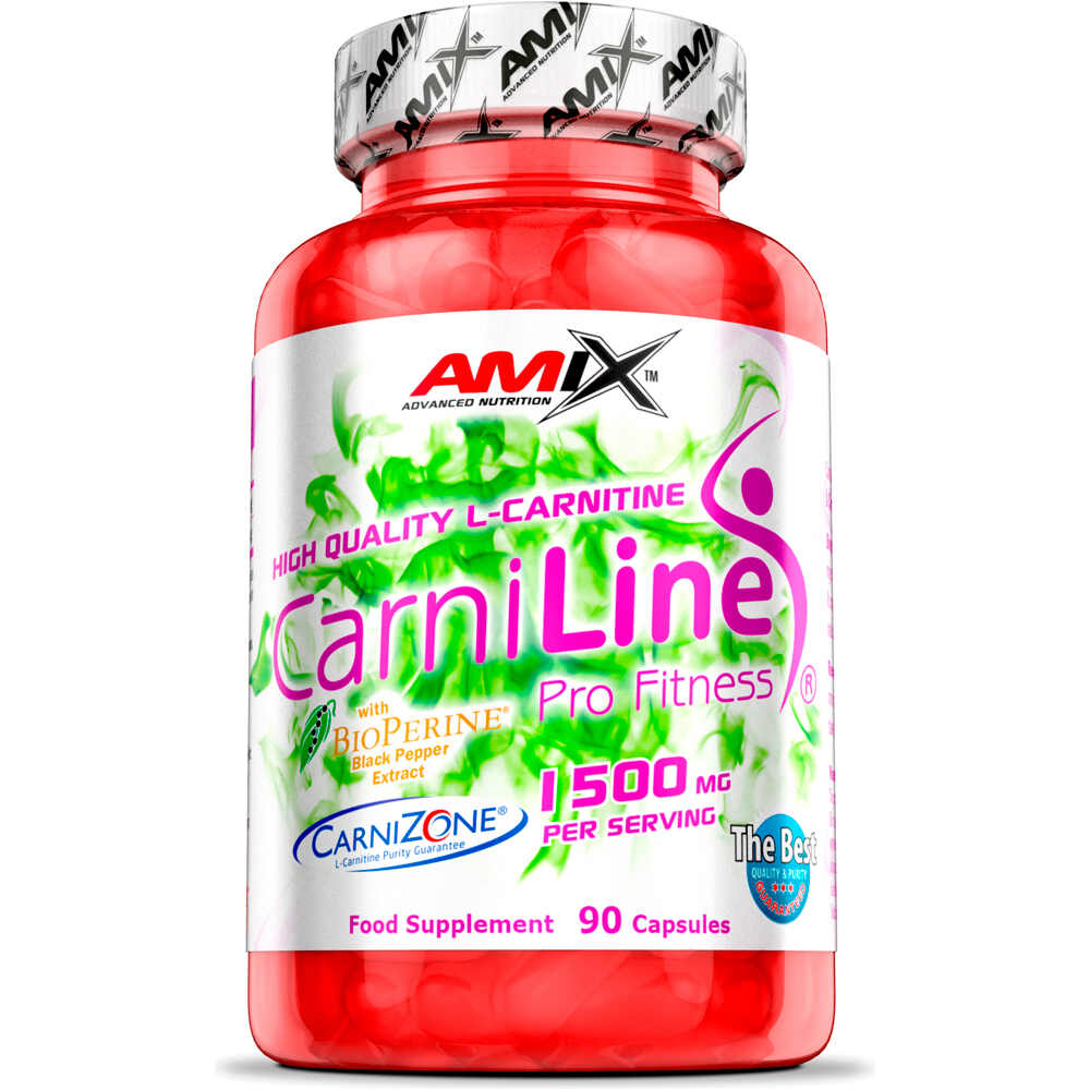 Amix Nutrition L-Carnitina CARNILINE 90 CAPS vista frontal