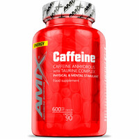 Amix Nutrition complementos nutricionales CAFFEINE 200 MG WITH TAURINE 90 CAPS vista frontal