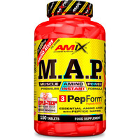 Amixpro Aminoacidos M.A.P. MUSCLE AMINO POWER 150 TABL vista frontal