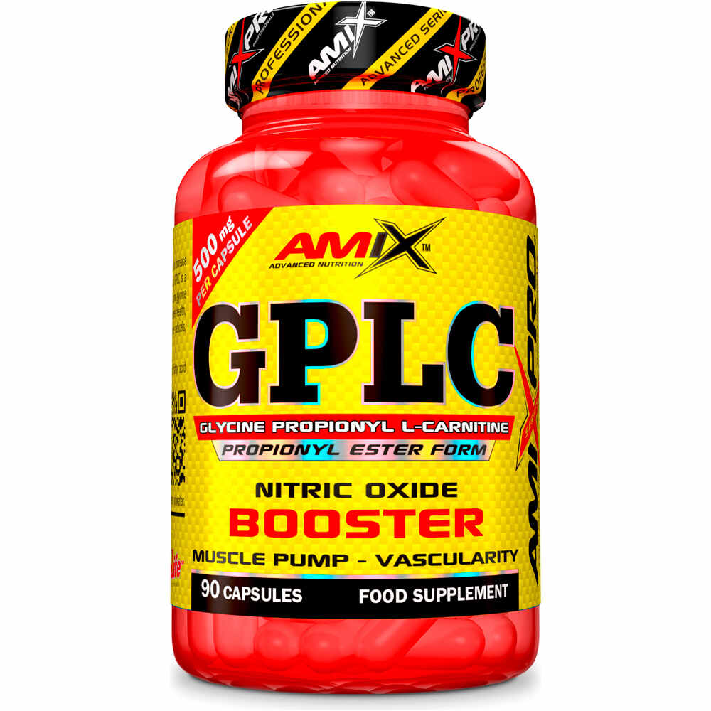 Amixpro complementos nutricionales GPLC BOOSTER 90 CAPS vista frontal