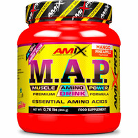 Amixpro Aminoacidos M.A.P. POWDER 344 GR Mango-Pia vista frontal