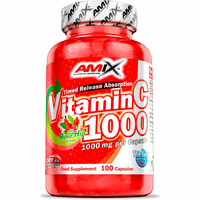 Amix Nutrition Vitaminas Y Minerales VITAMINA C 1000 MG 100 CAPS vista frontal