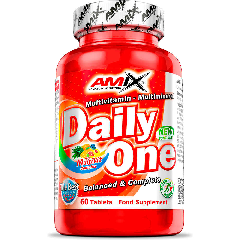 Amix Nutrition Vitaminas Y Minerales DAILY ONE 60 TABL vista frontal